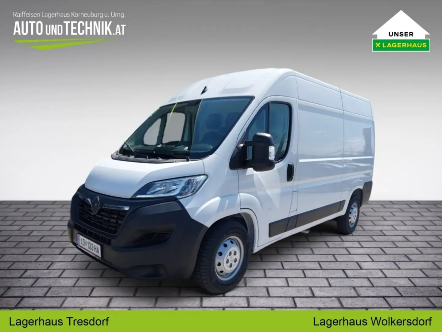 Opel Movano Kastenwagen 35+ L2H2 BlueHDi 140 Biały - 1