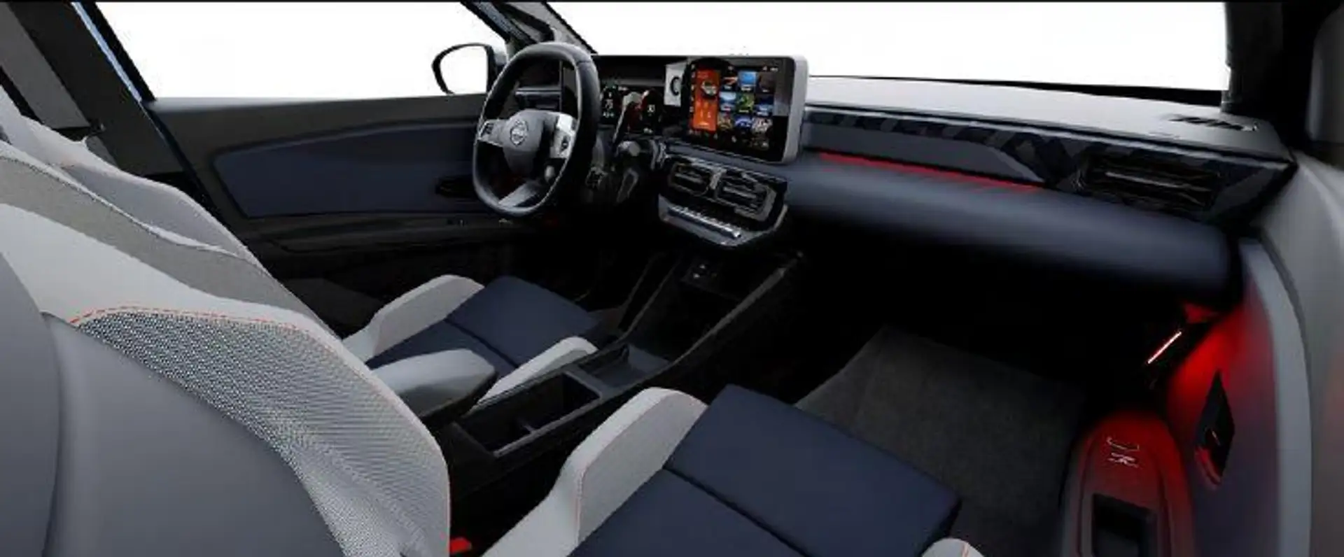 Nissan Micra EVOLVE 52 kWh | TWO-TONE | WORDT VERWACHT | LEVERI Blauw - 2