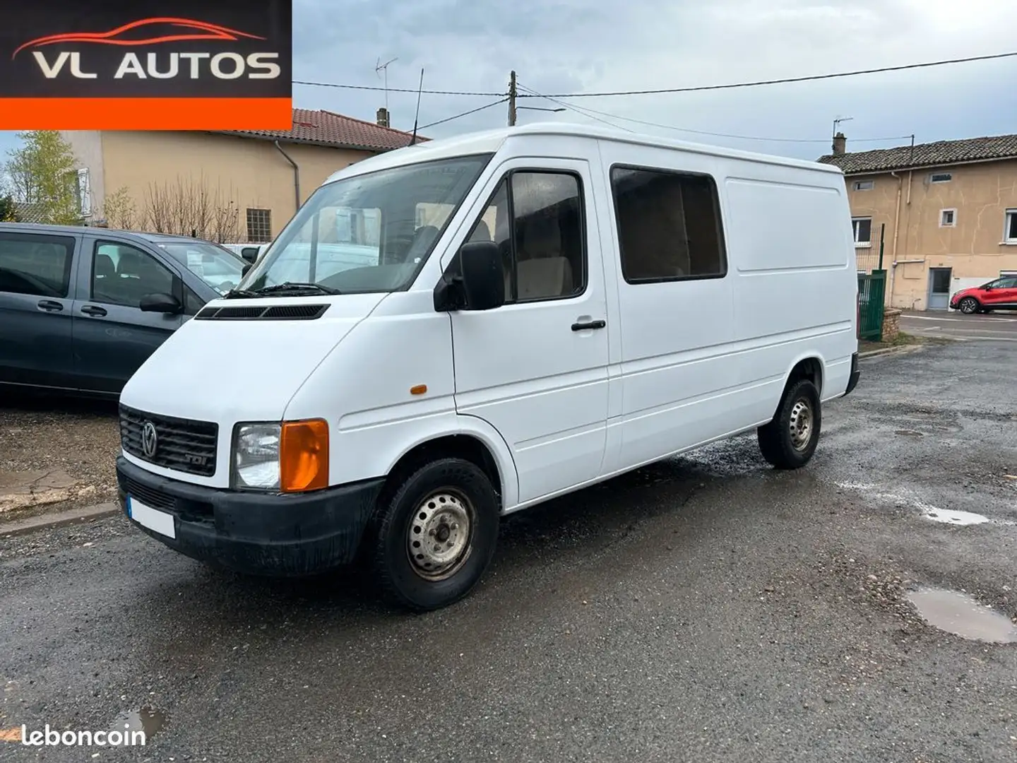 Volkswagen LT 32 7 PLACES L2H1 2.5 TDI- 90 cv Année 2001 Weiß - 2