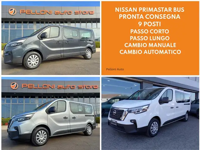 Nissan Primastar PRONTA CONSEGNA 9POSTI VARI MODELLI PREZZO+IVA