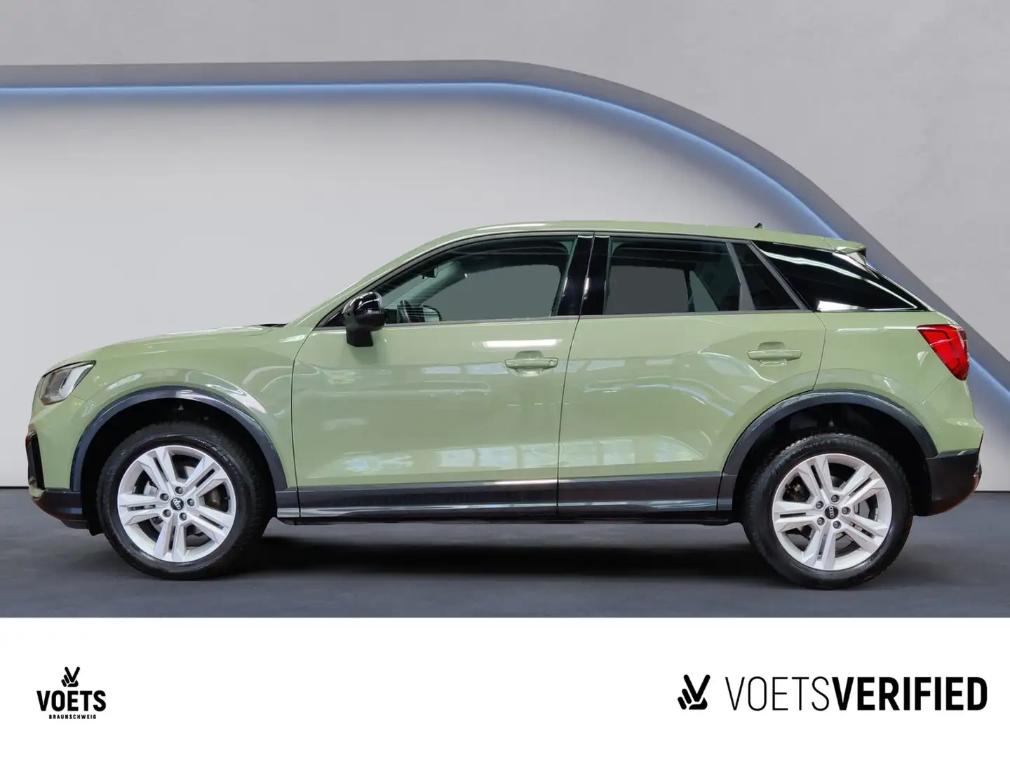 Audi Q2 advanced 35 TFSI S-tronic SHZ+KLIMA+PDC Grün - 2
