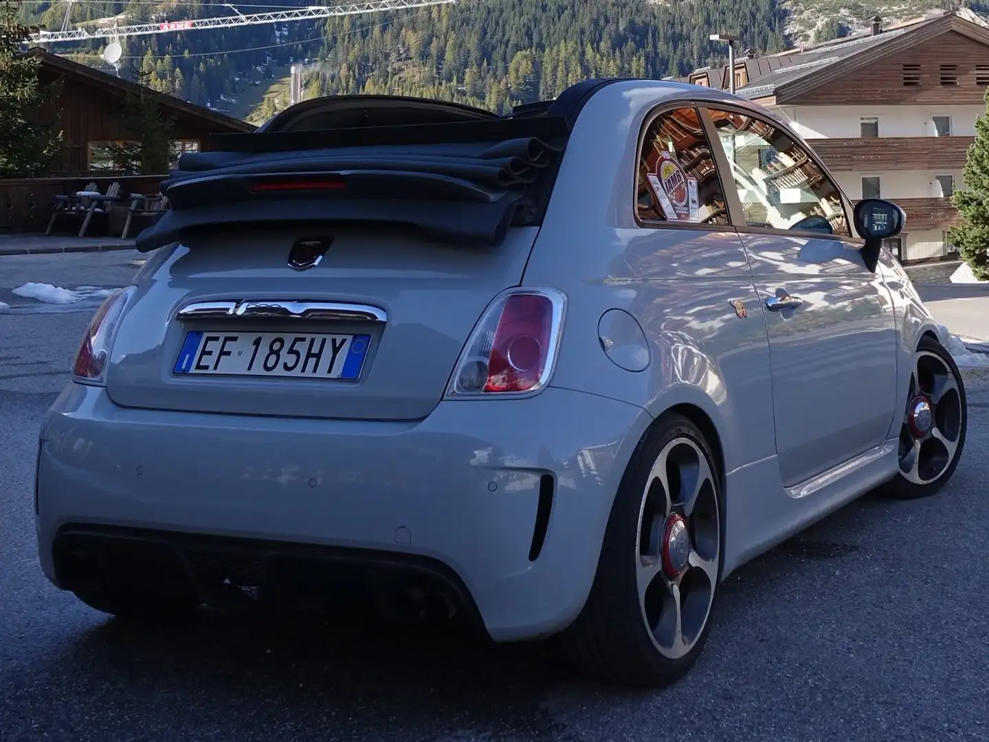 Abarth 500C 500C/595C 1.4 16v t. t-jet bicol. 140cv MTA Серый - 2