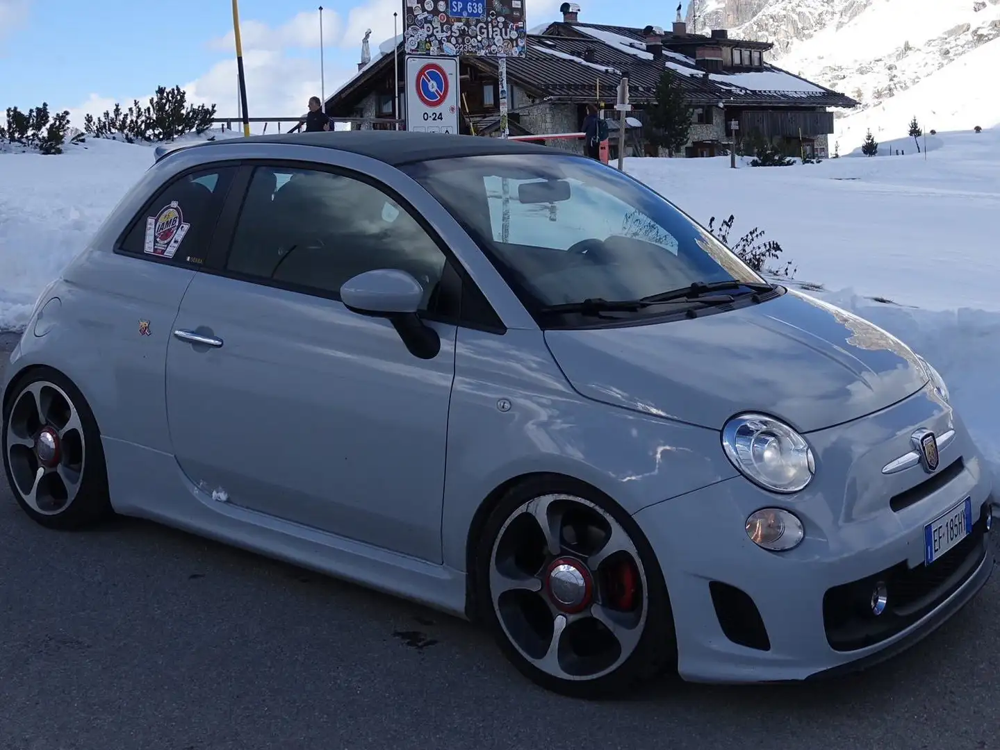 Abarth 500C 500C/595C 1.4 16v t. t-jet bicol. 140cv MTA Серый - 1