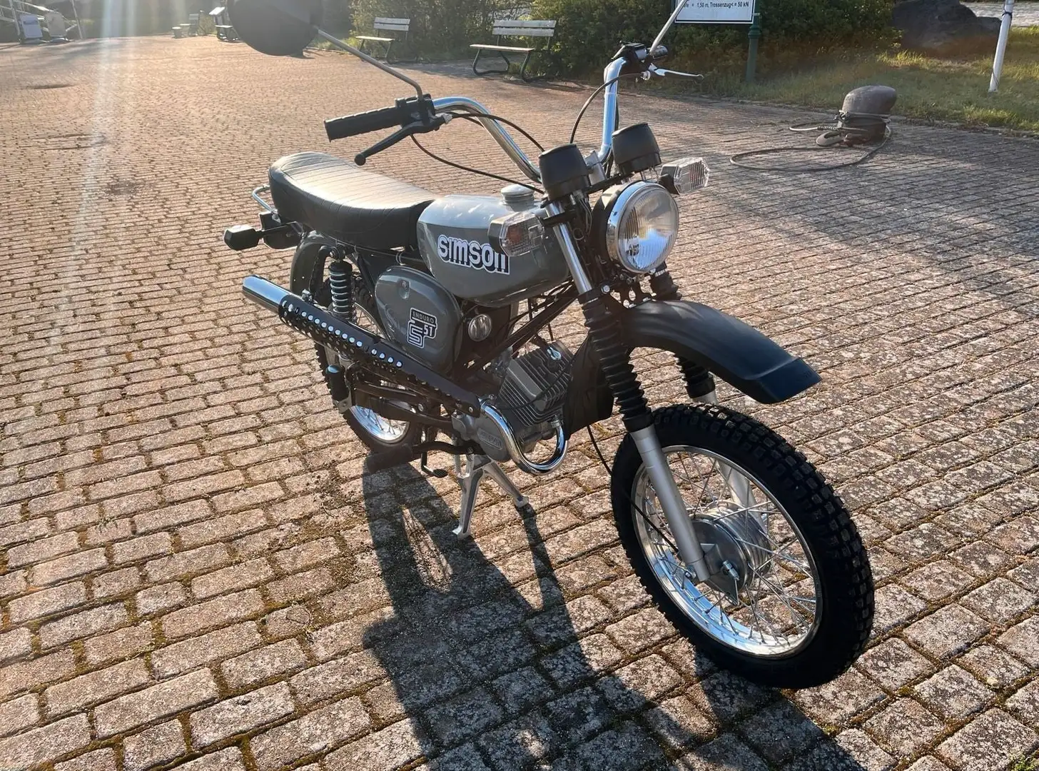 Simson S 51 Šedá - 2