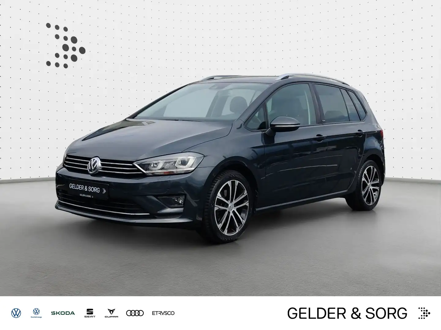 Volkswagen Golf Sportsvan 1.4 TSI Allstar+*AHK*Navi*RFK*ACC Серый - 1