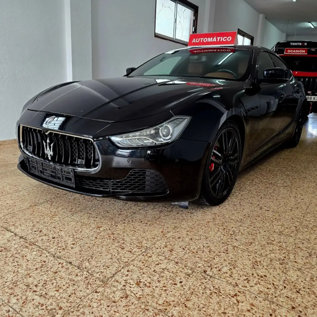 Maserati Ghibli Diesel Aut. 275 Negro - 2
