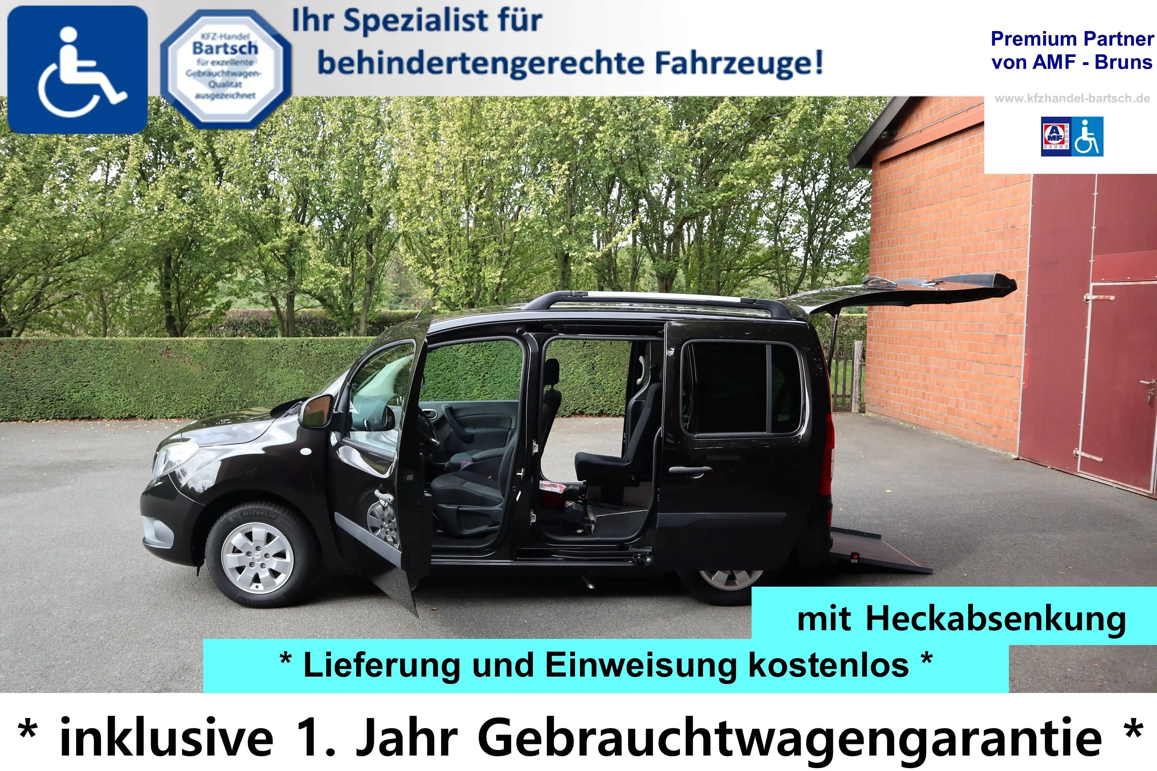Mercedes-Benz Citan 111 CDI Edition*rollstuhlgerecht*Heckabsenkung*Garantie*