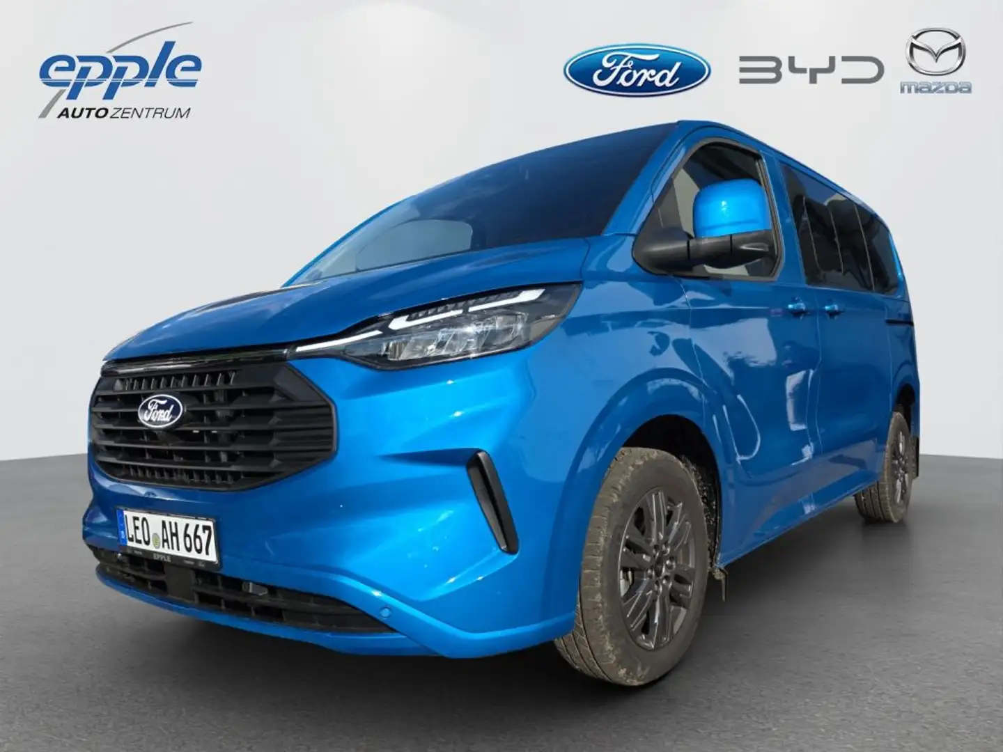 Ford Transit Custom Limited Kombi 320 L1H1 8-Sitzer Blau - 1