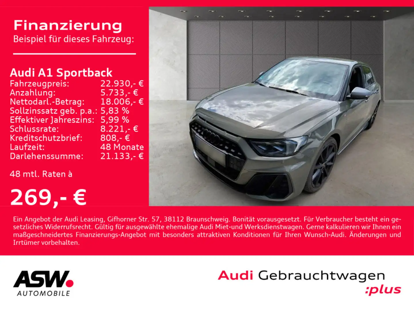 Audi A1 S line 30TFSI Stronic LED PDC SHZ Grijs - 1