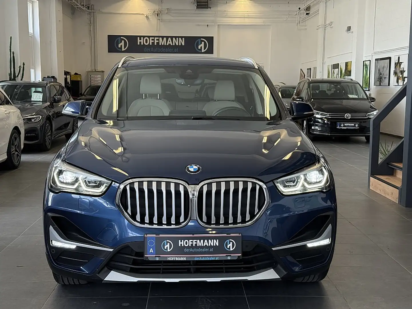 BMW X1 sDrive18d Aut. Facelift Modell, X-Line, HUD, Le... Blau - 2