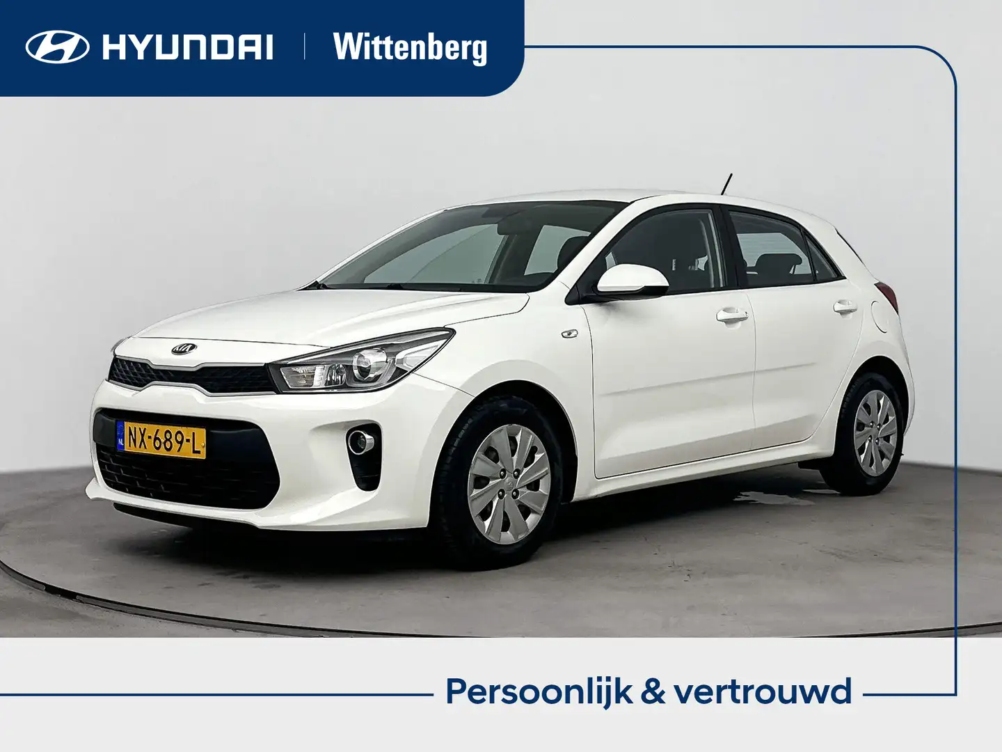 Kia Rio 1.0 TGDI ComfortPlusLine Navigator | Airco | Navi Blanc - 1