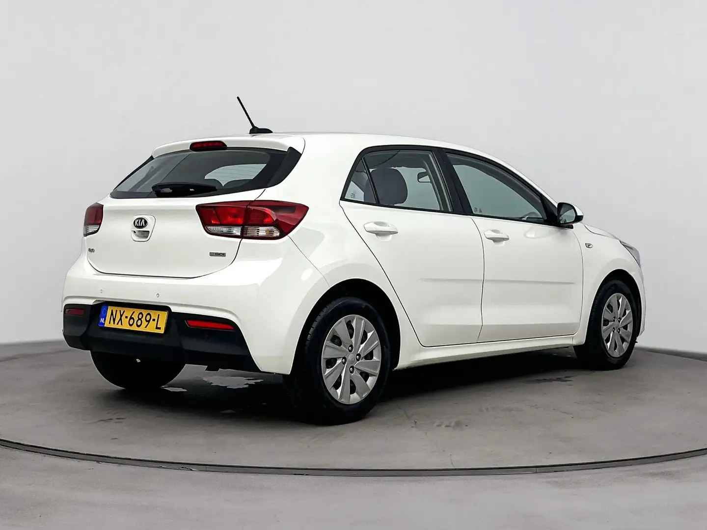 Kia Rio 1.0 TGDI ComfortPlusLine Navigator | Airco | Navi Blanc - 2