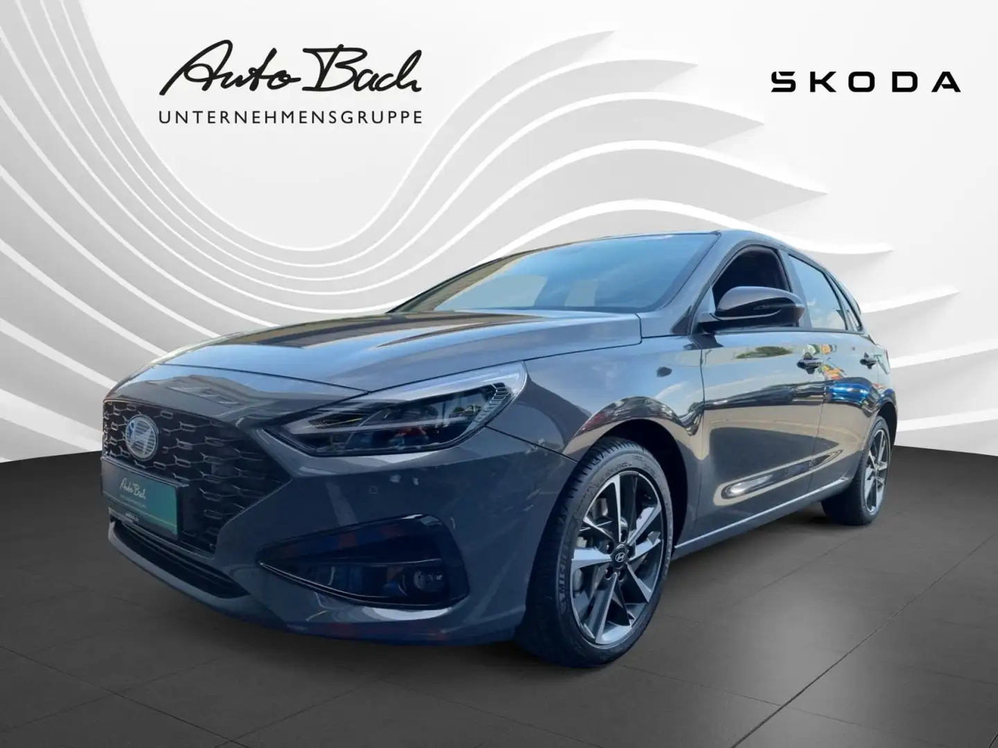 Hyundai i30 1.5 T-GDI Mild-Hybrid Advantage Gris - 1