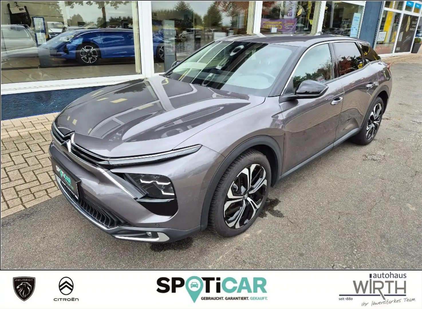 Citroen C5 X 130 EAT8 PLUS ACC+NAVI+LED+KAMERA+KEYLESS Grau - 2