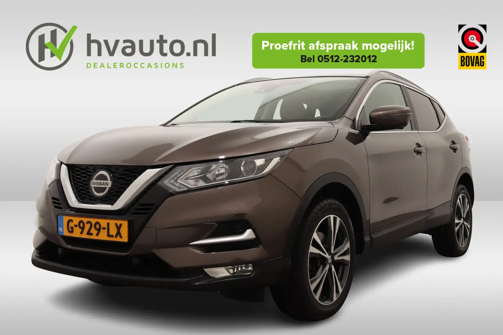 Nissan Qashqai 1.3 DIG-T 140PK N-CONNECTA Bruin - 1
