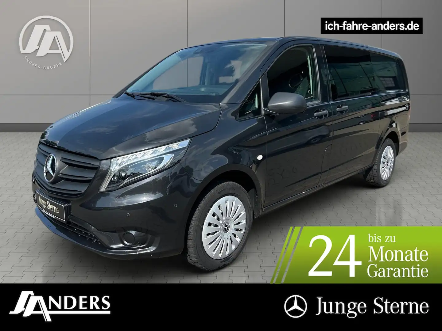 Mercedes-Benz Vito 119 Allrad Mixto Lang 9G*Standhz*LED*AHK 2,5t Gris - 1