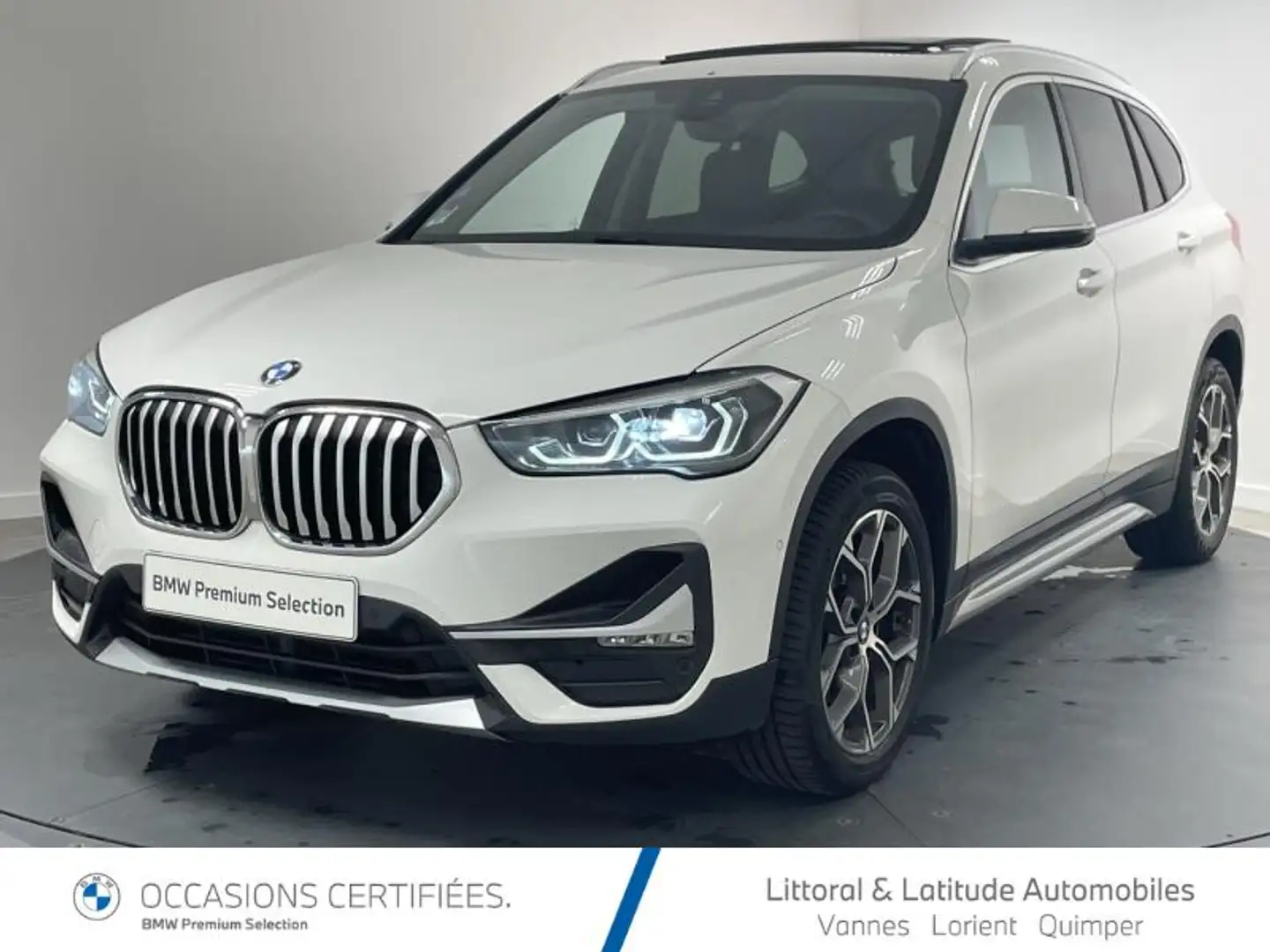 BMW X1 sDrive18iA 136ch xLine DKG7 Blanc - 1