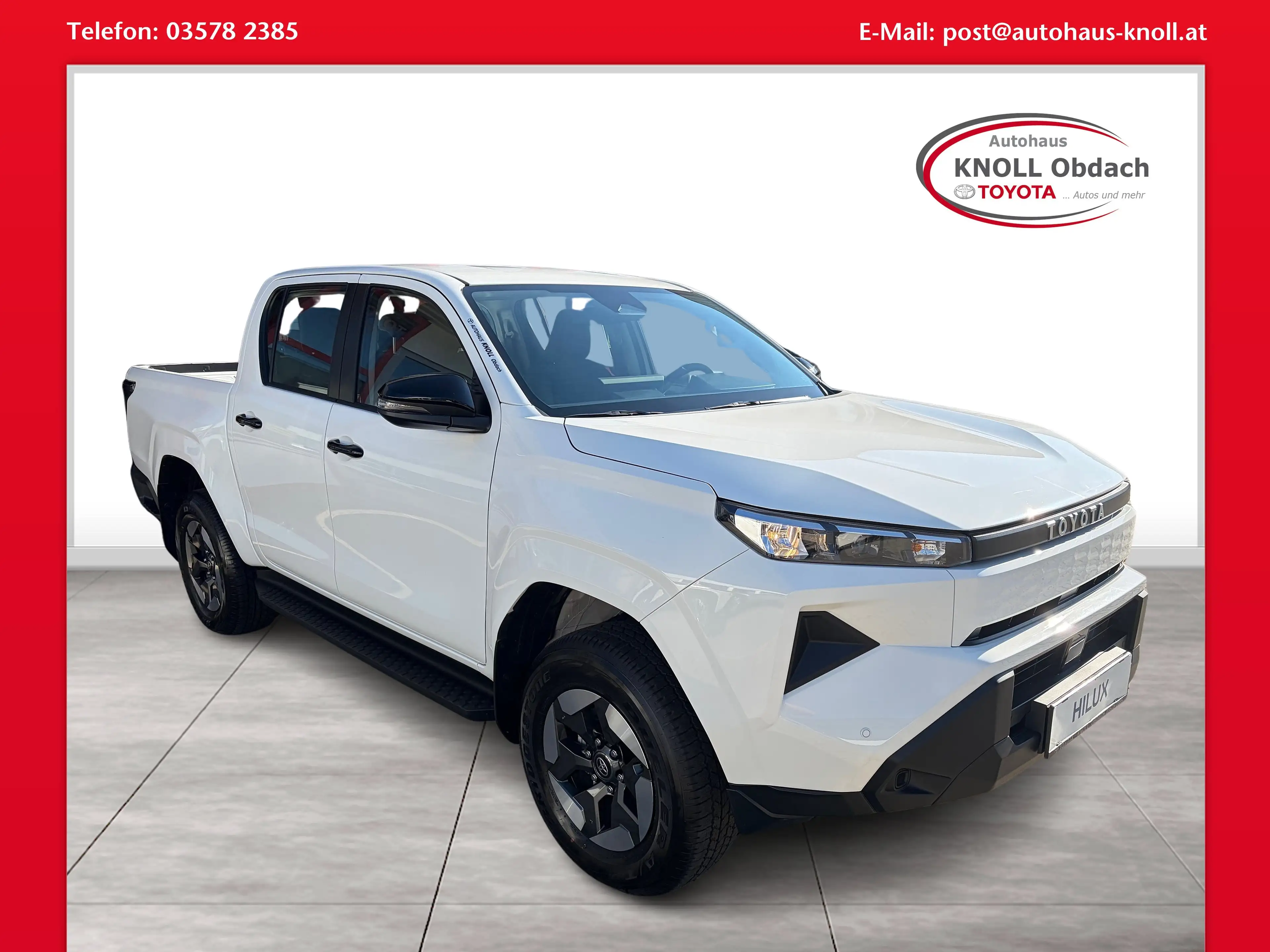Toyota Hilux Double Cab Electric 144 kW 4x4 Duty Gewerbewochen