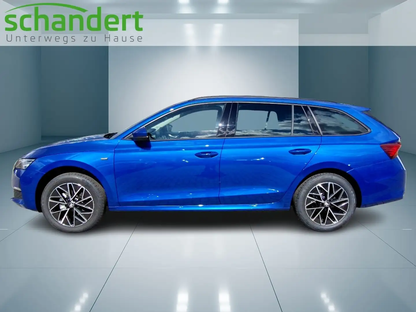 Skoda Octavia Combi 1.5 TSI Tour Matrix Navi Klimaautomatik Blau - 2