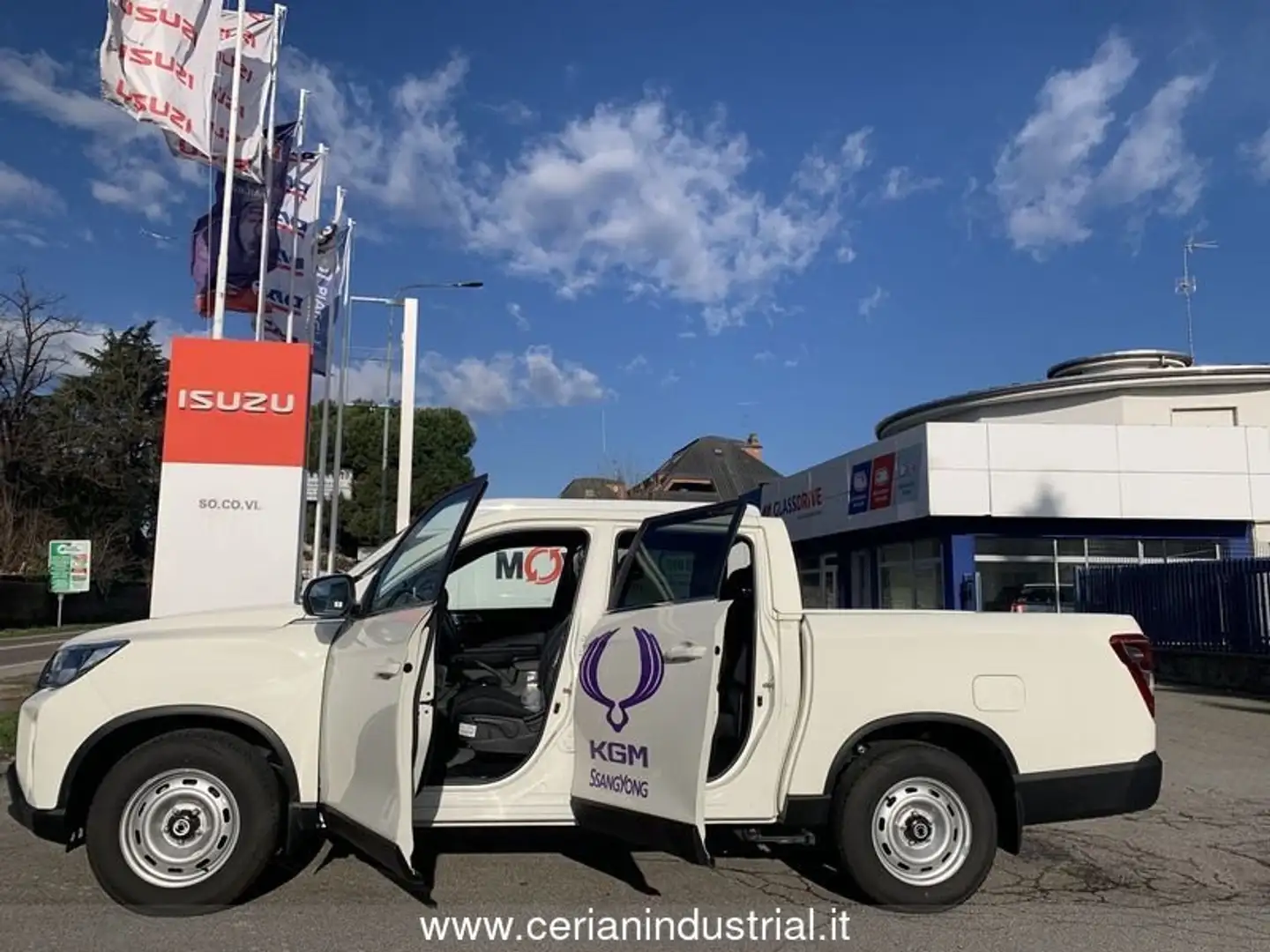 SsangYong Rexton Rexton Sports XL 2.2 double cab Work 4wd Bianco - 2