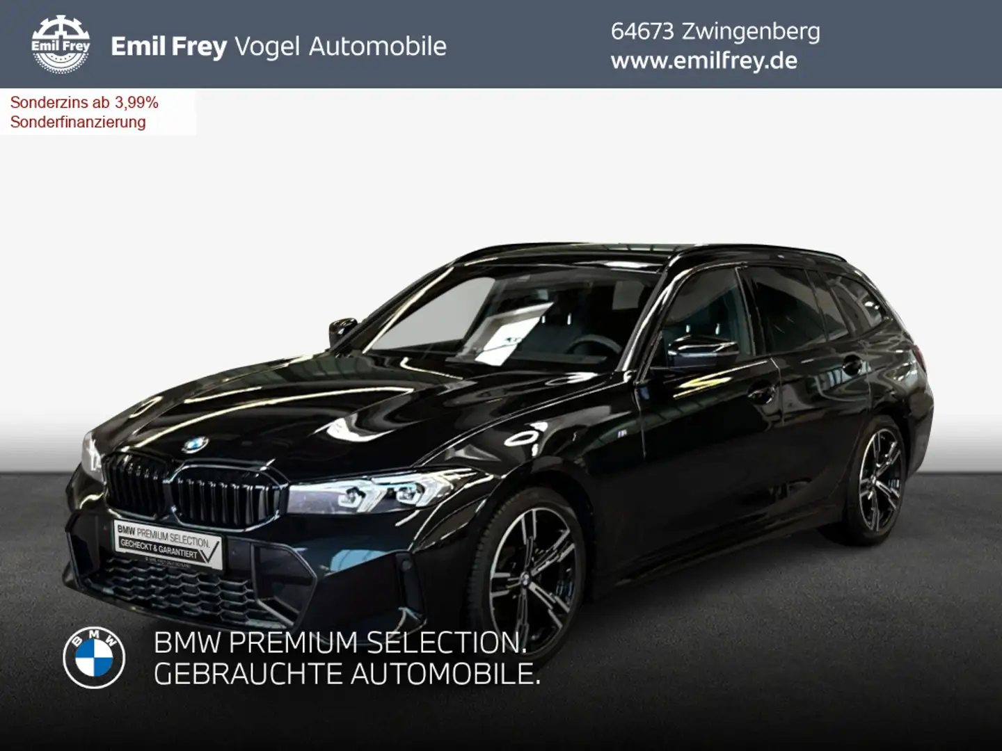 BMW 320 i Touring Aut. *Sportpaket*SHZ*AHK* Schwarz - 1