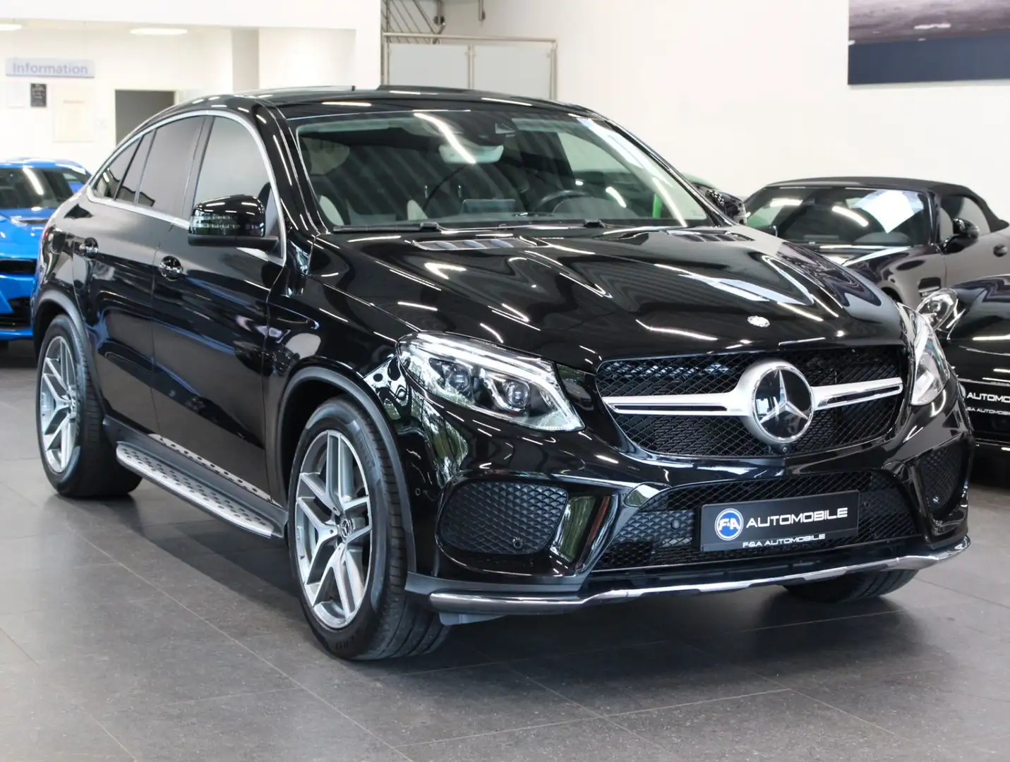 Mercedes-Benz GLE 500 4Matic Coupe AMG Line Pano*Standhzg*LED Negru - 2
