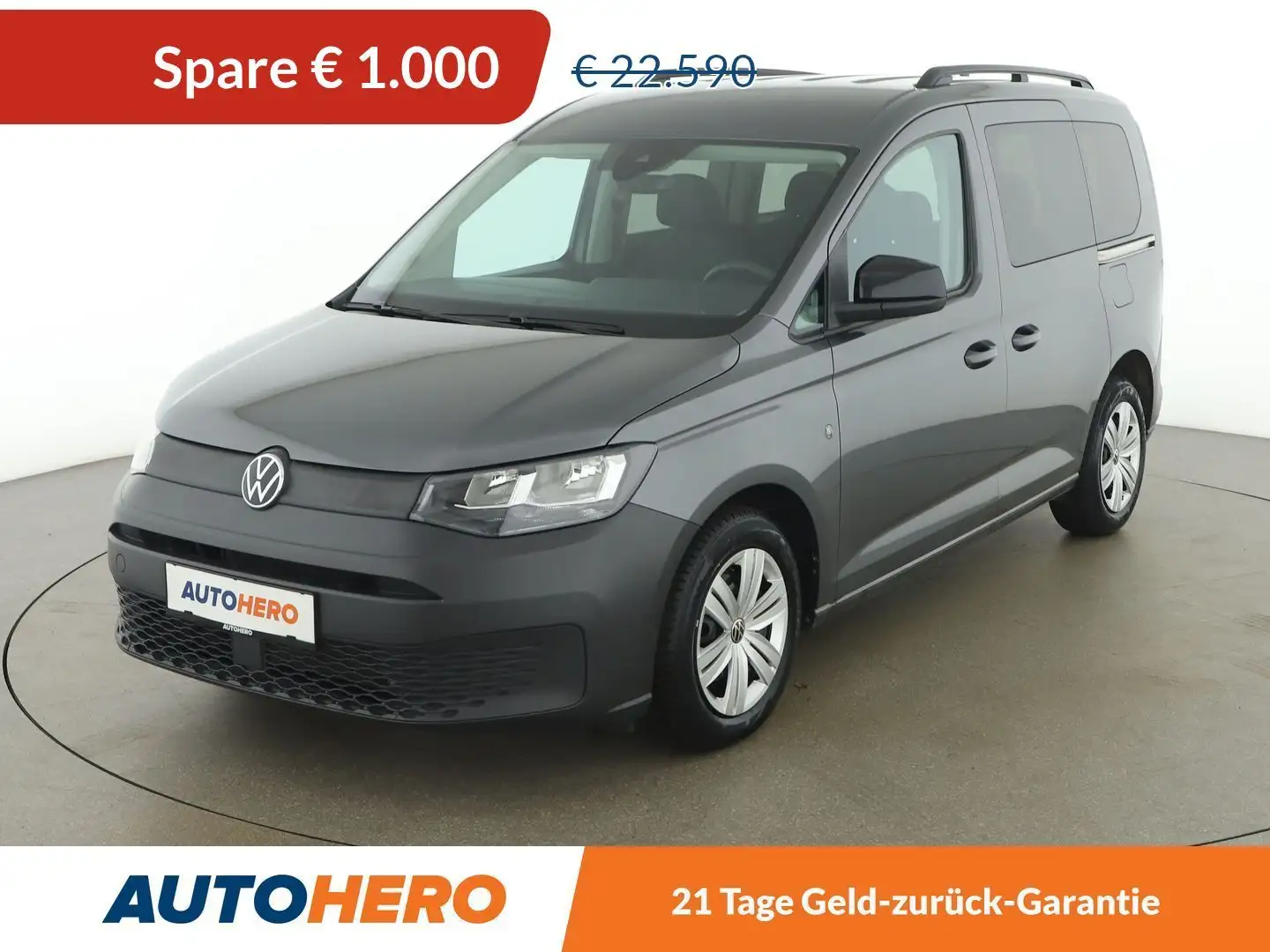 Volkswagen Caddy 2.0 TDI *BT*KLIMA* Grau - 1