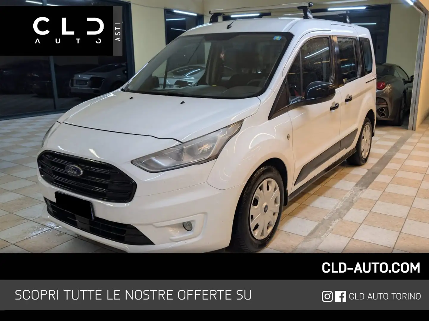 Ford Transit Connect 1.5dci Blanc - 1