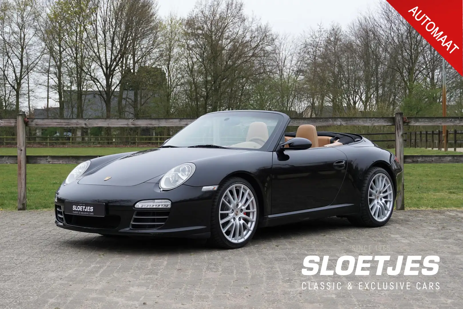 Porsche 997 Cabrio 3.6 Carrera |Motor gereviseerd |325 pk |Tip Zwart - 1