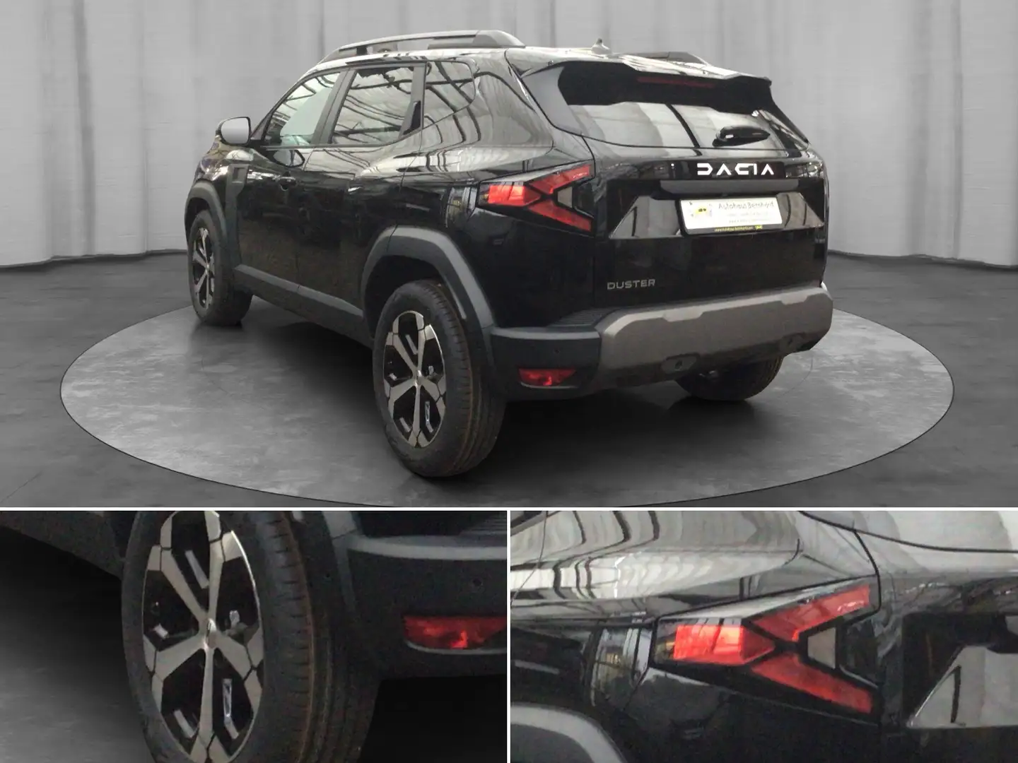 Dacia Duster Duster III   Journey mild Hybrid 140 Zwart - 2