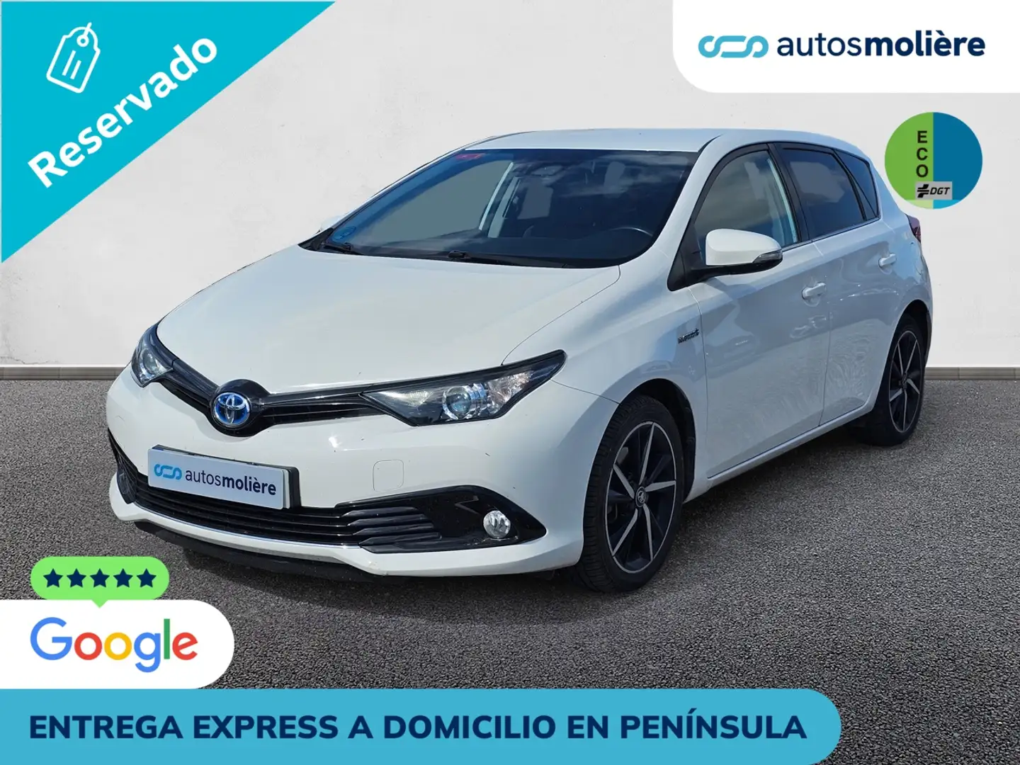 Toyota Auris hybrid 140H Feel! Edition Blanco - 1