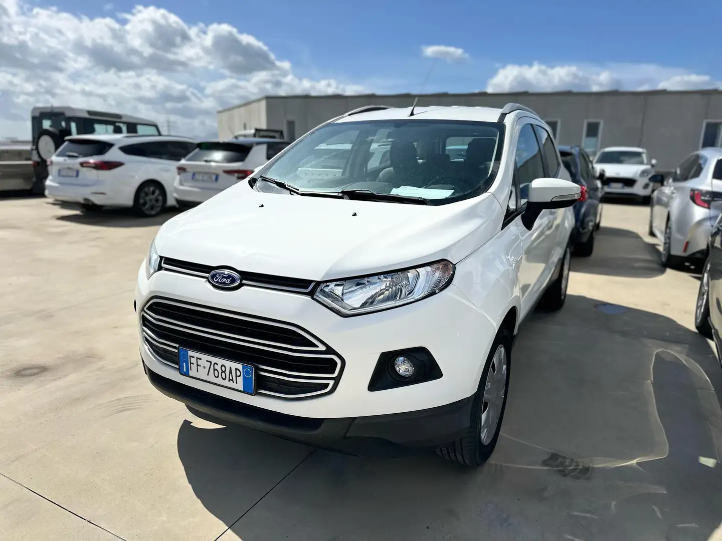 Ford EcoSport EcoSport 1.5 tdci Plus 95cv E6 Bianco - 1