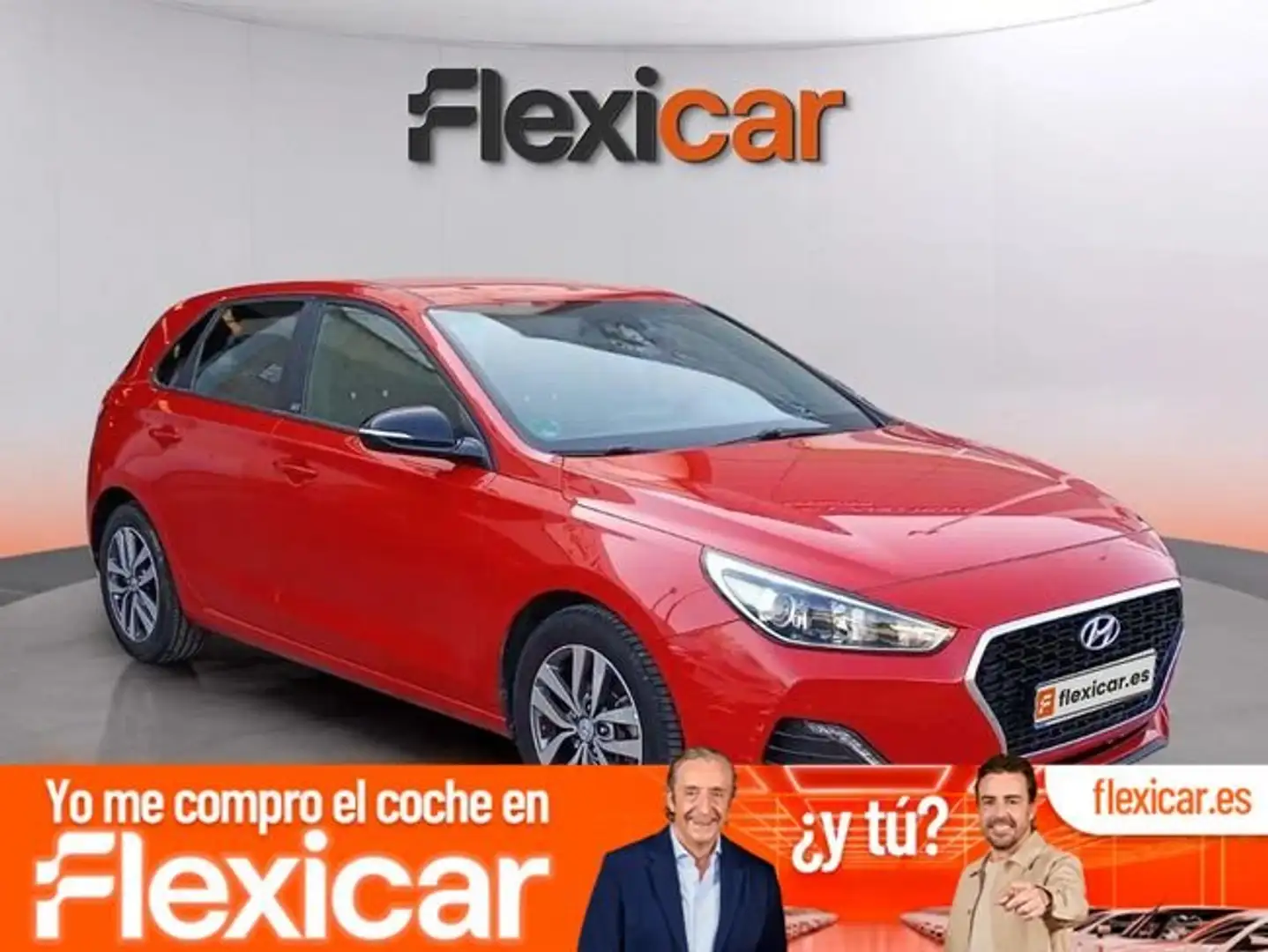 Hyundai i30 1.6CRDi Tecno 110 Rojo - 1