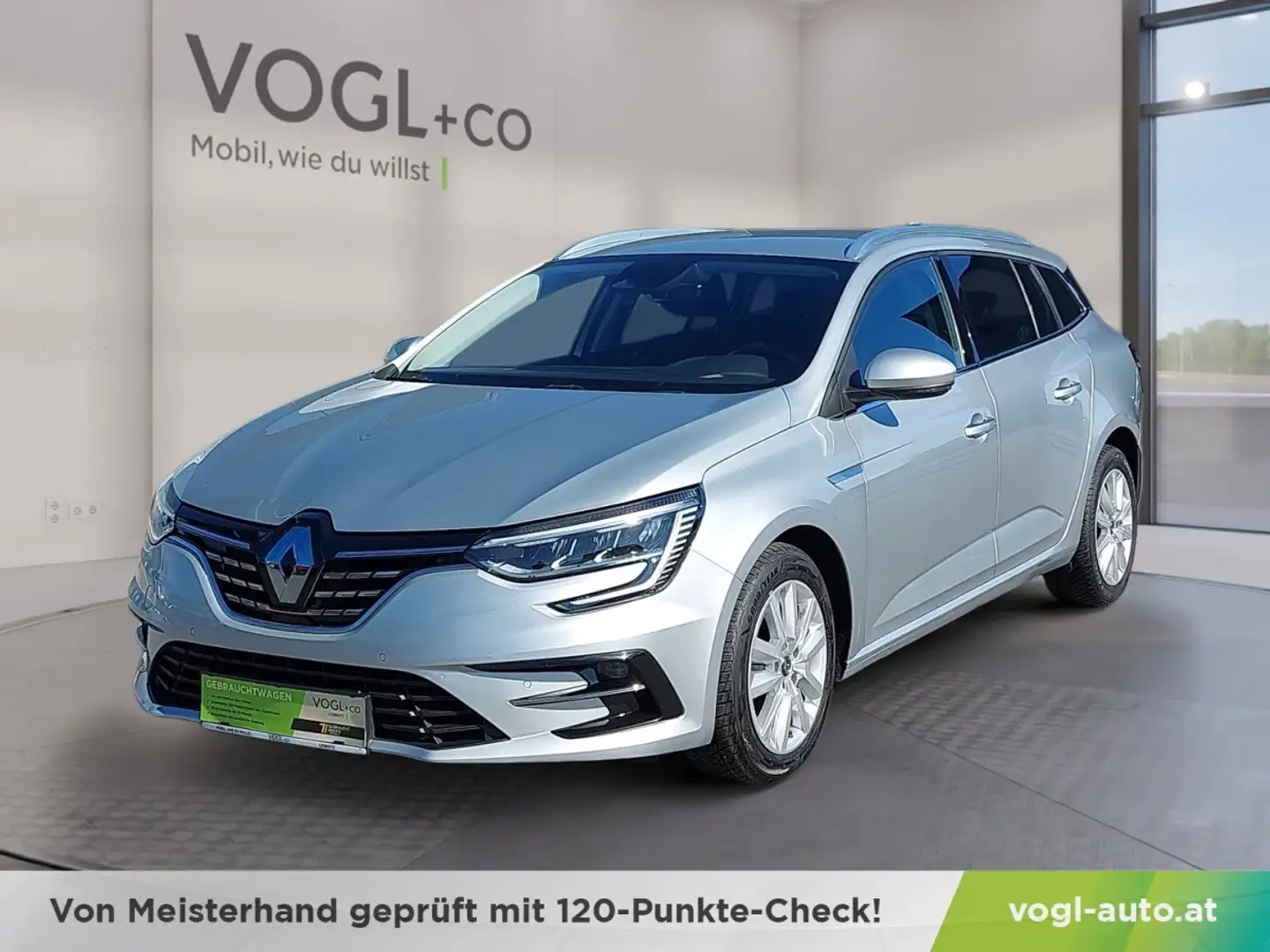 Renault Megane Grandtour Intens Blue dCi 115 Silber - 1