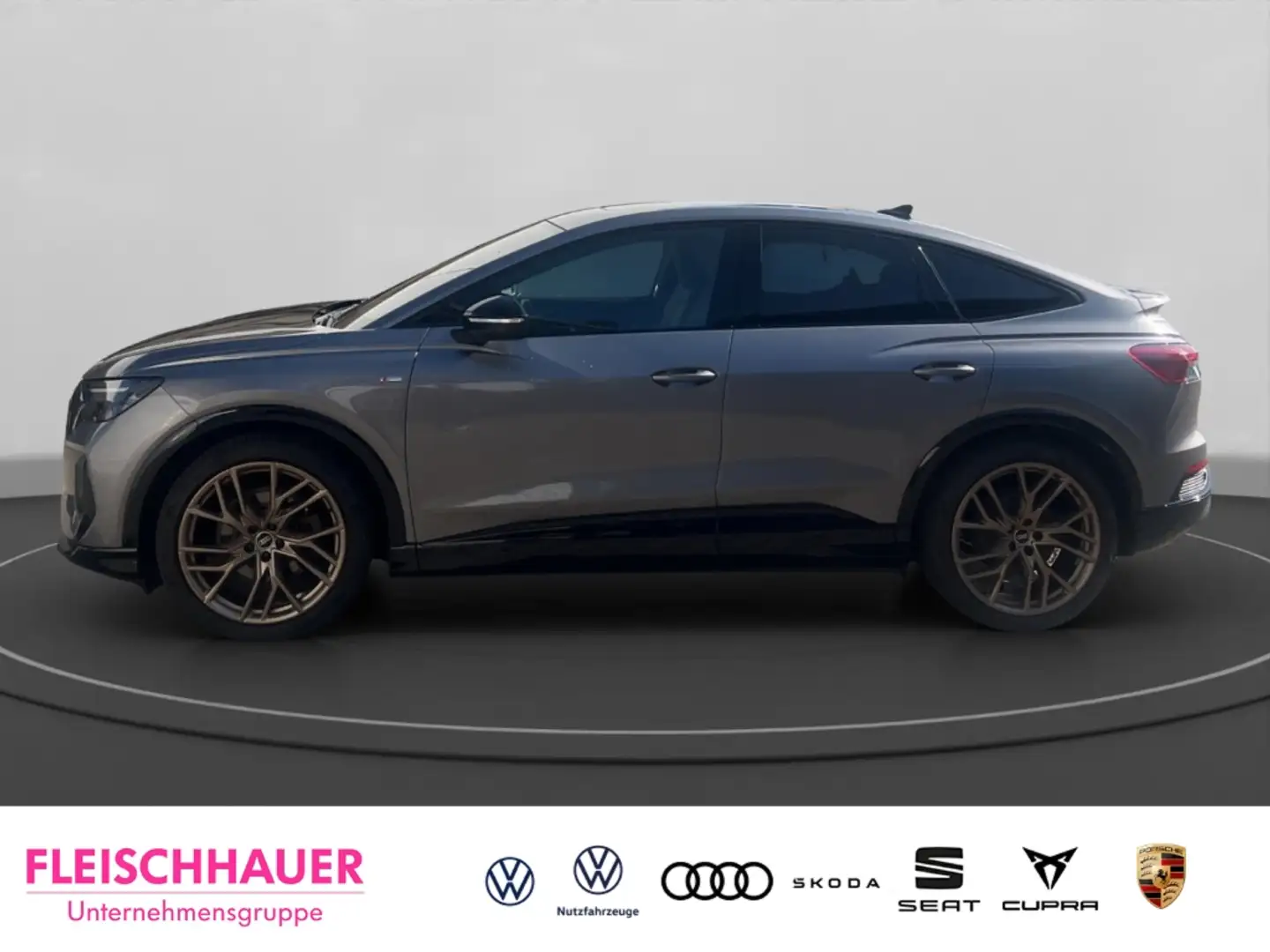 Audi Q4 e-tron Sportback 50 Edition One Matrix-LED Panorama Grau - 2