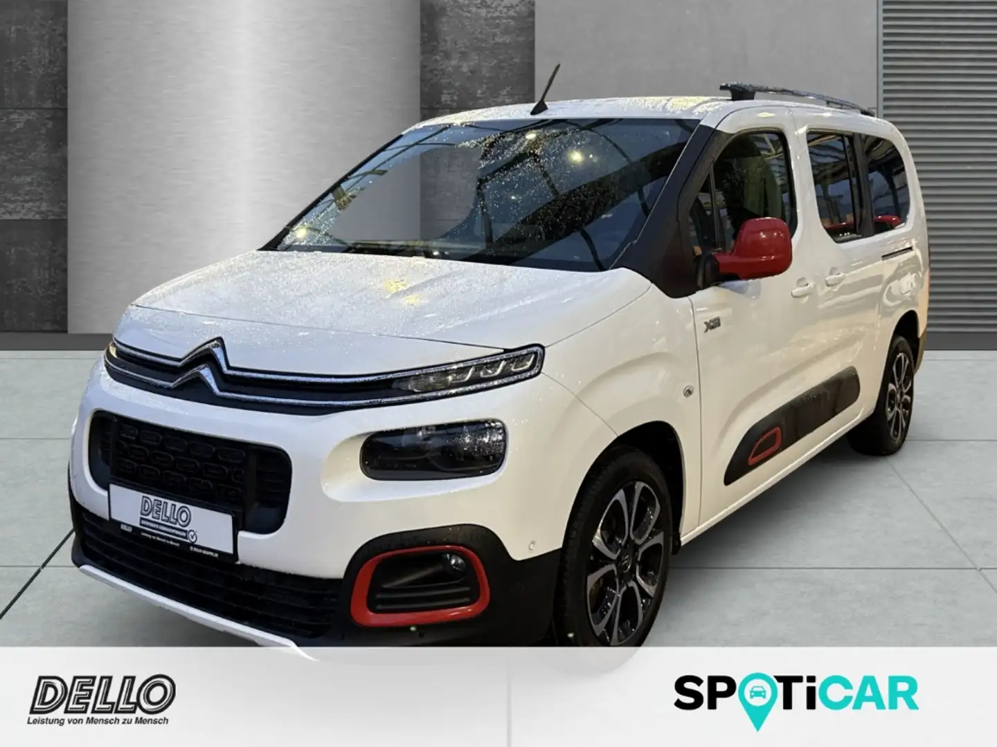 Citroen Berlingo Shine XL 1.5 BLUEHDI HUD Navi Digitales Cockpit AC Blanc - 1