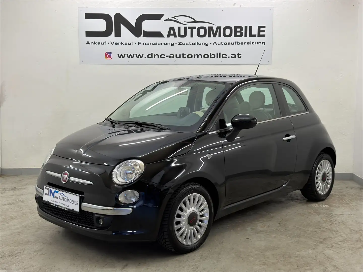 Fiat 500 1,4 Lounge 6-Gang*PANO*NAVI* Schwarz - 1