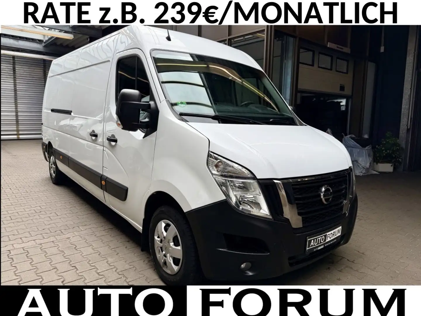Nissan NV400 2.3 dCi L3H2 3,5t AUTOMATIK KLIMA CAM TEMP Weiß - 1