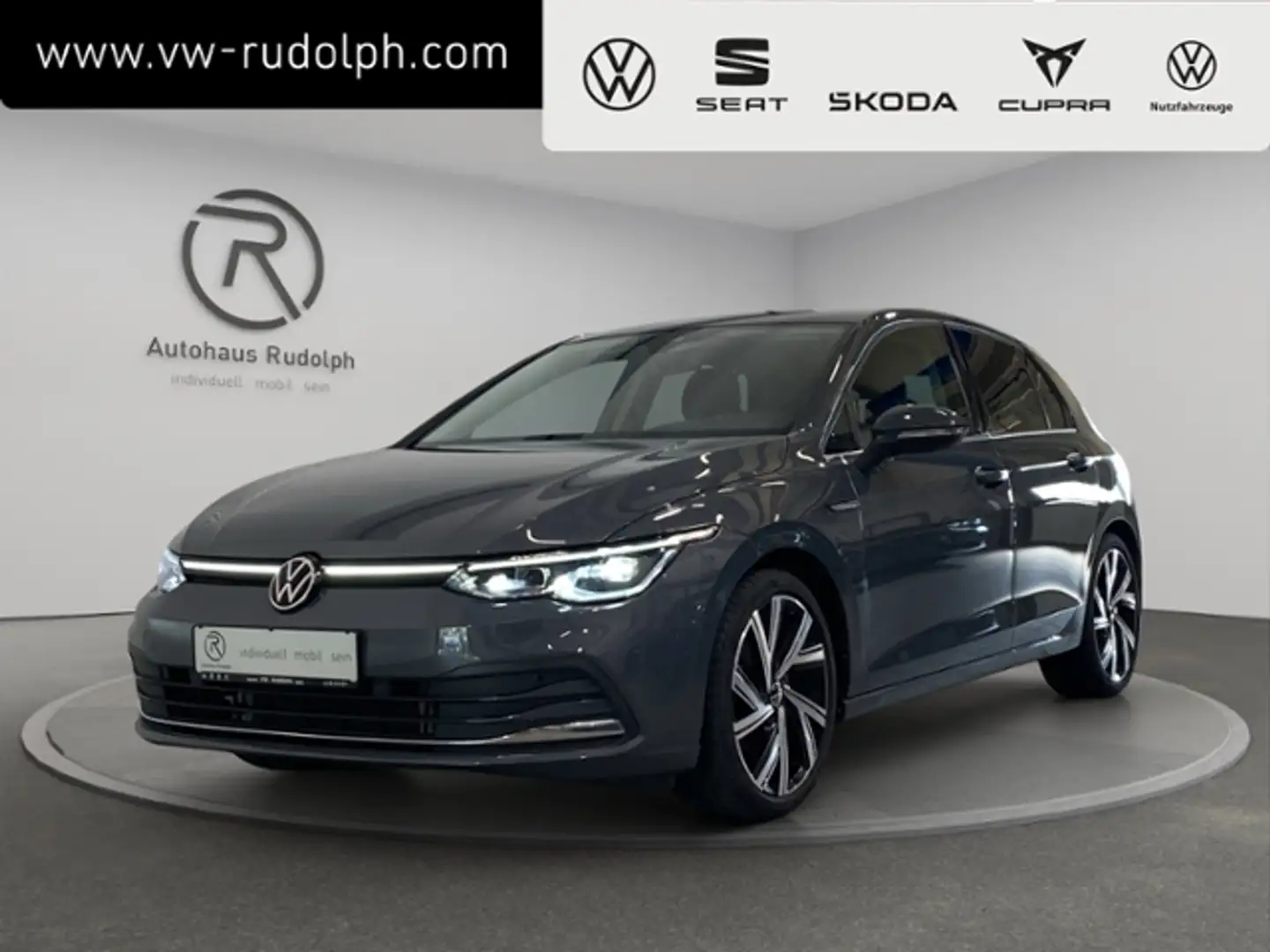 Volkswagen Golf VIII 2.0 TDI DSG Style / Navi LED Grau - 1