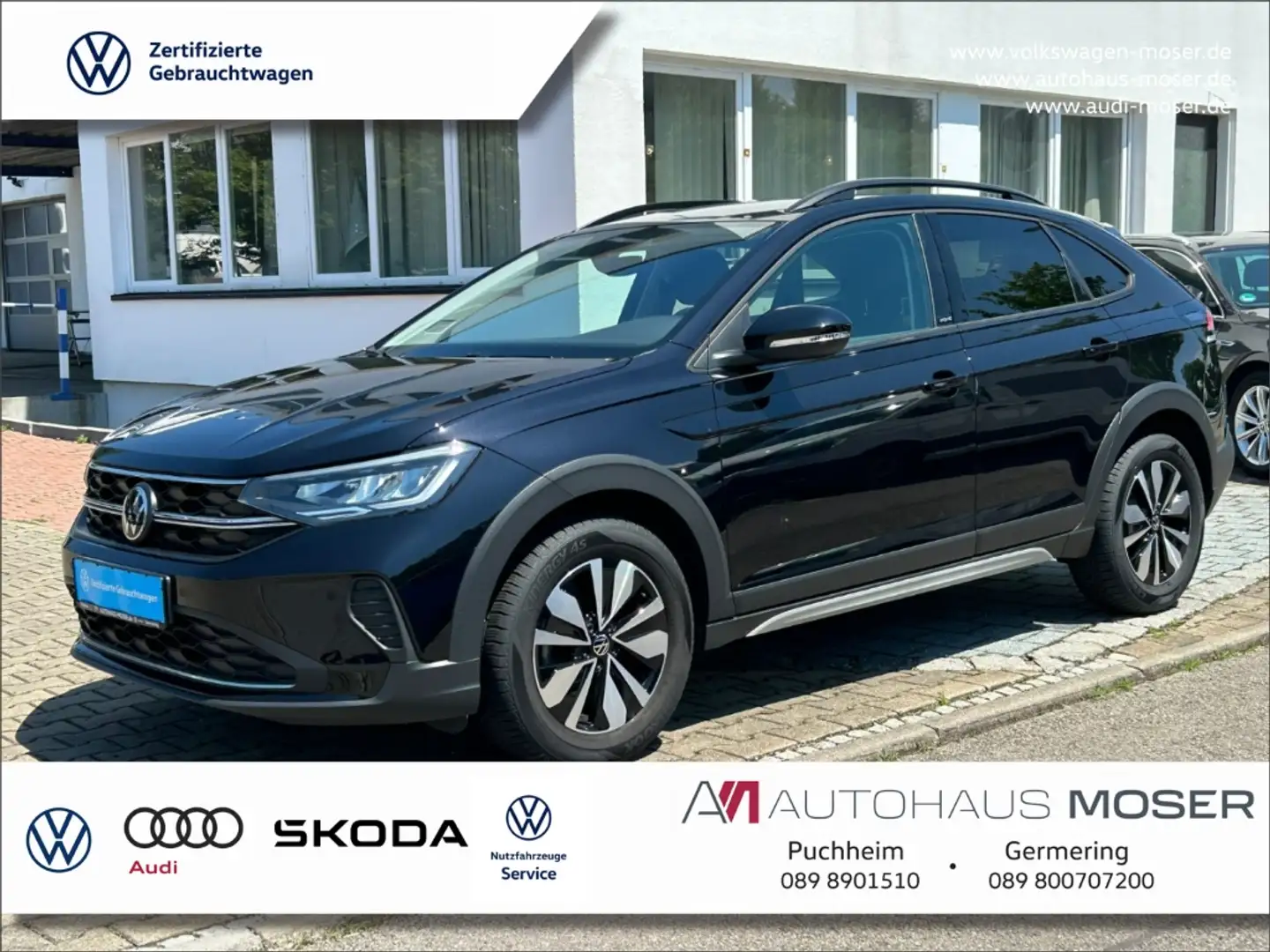 Volkswagen Taigo Move 1.0TSI LED*APP*SHZG*5JGarantie!!! Schwarz - 1