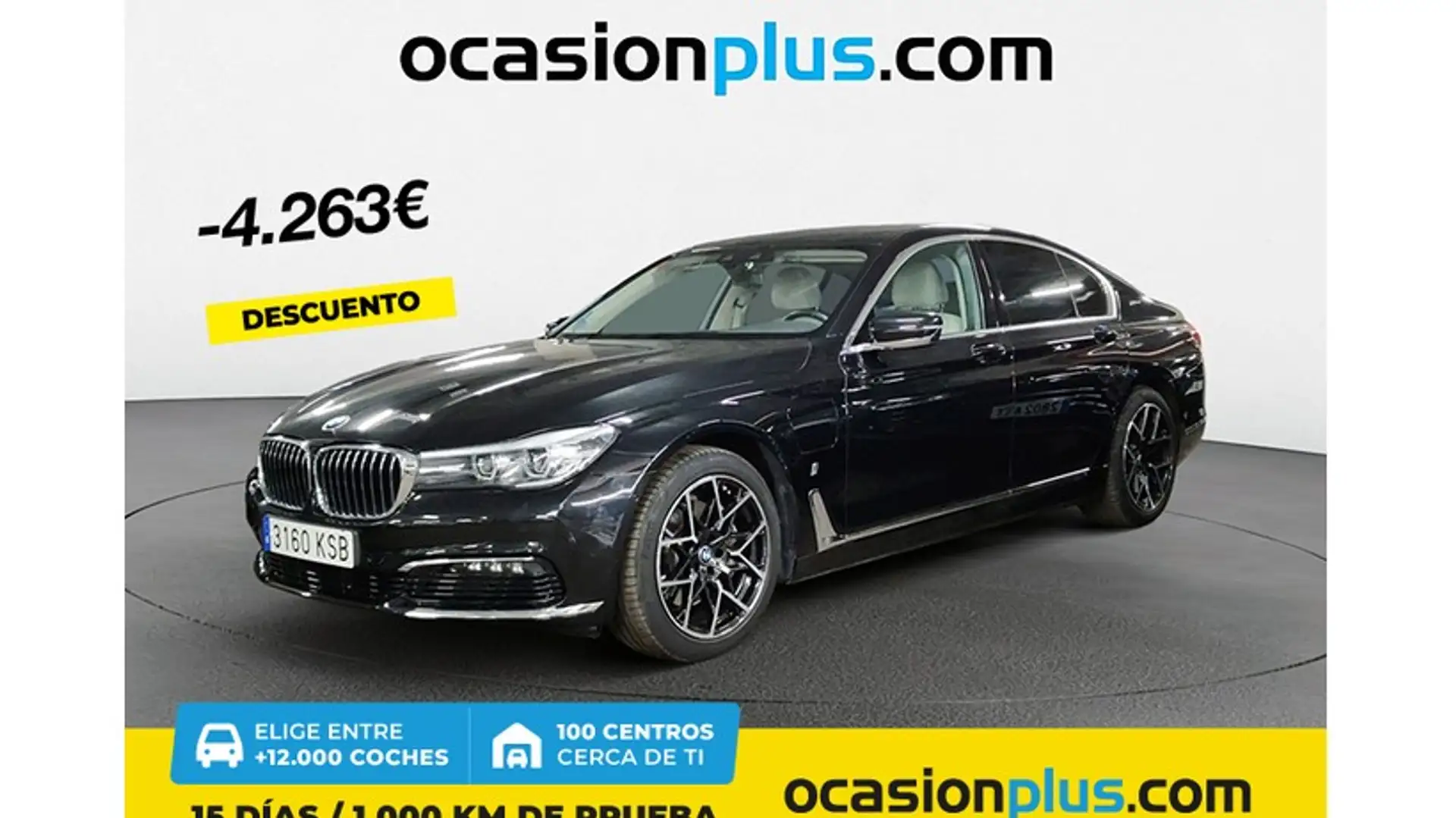 BMW 740 740e iPerformance Negro - 1