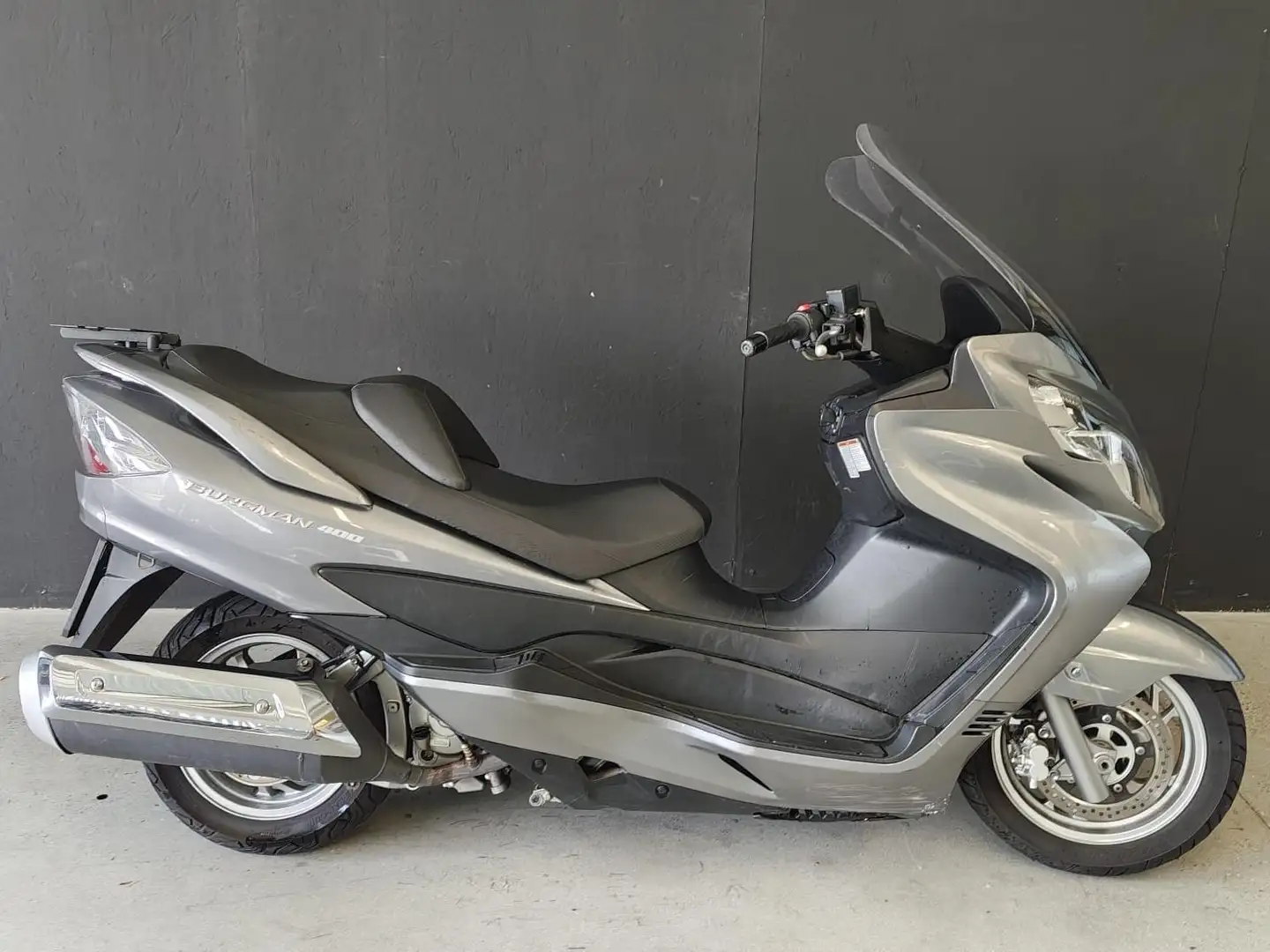 Suzuki Burgman 400 - SOLO EXPORT Argent - 1