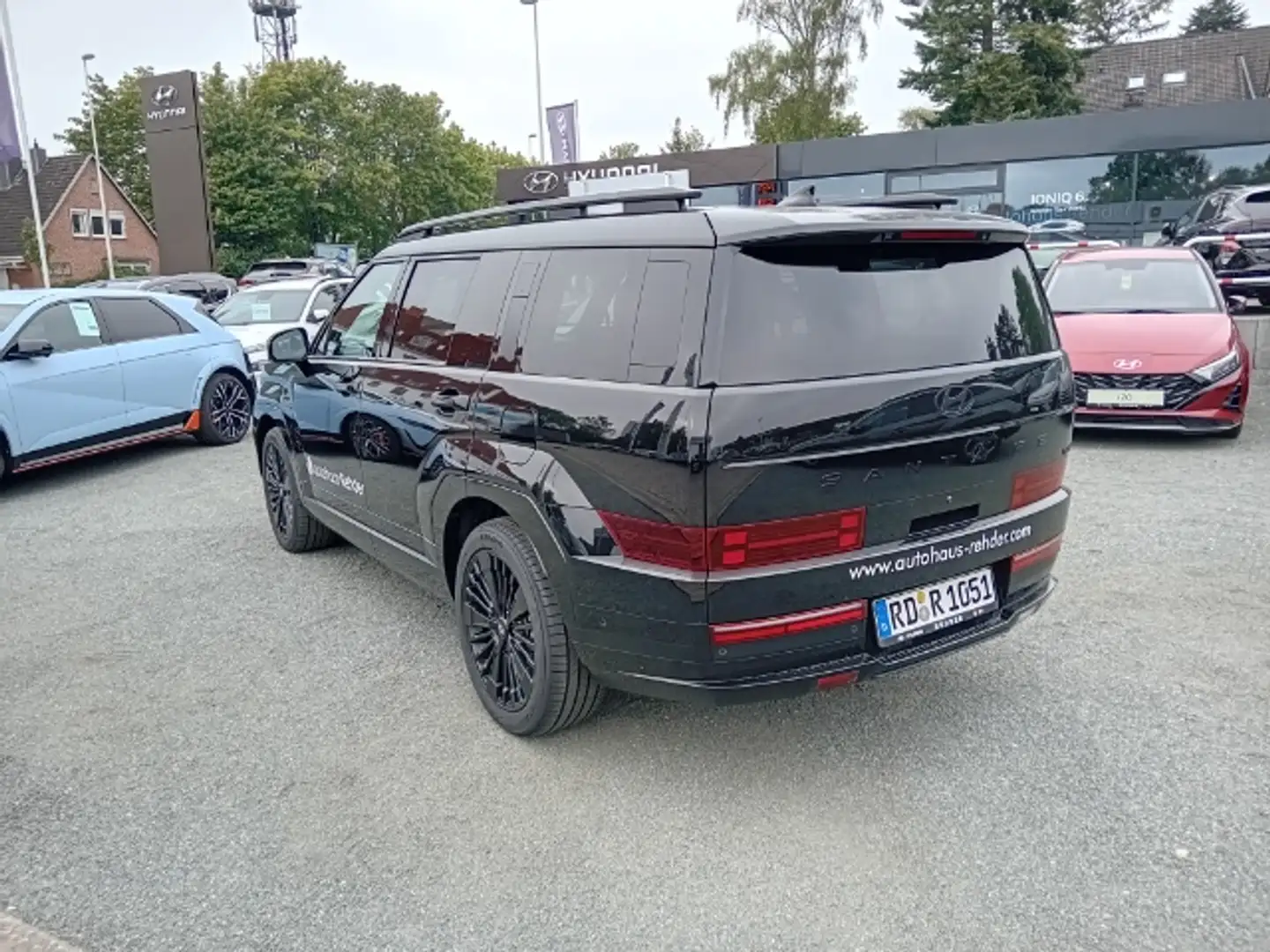 Hyundai SANTA FE HEV 1.6 T-GDI  4WD BLACKLINE Noir - 2