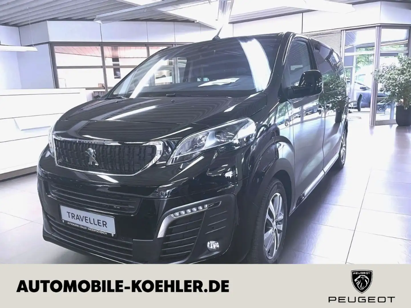 Peugeot Traveller e- Allure L2 75kWh Pano Leder Massage Zwart - 1