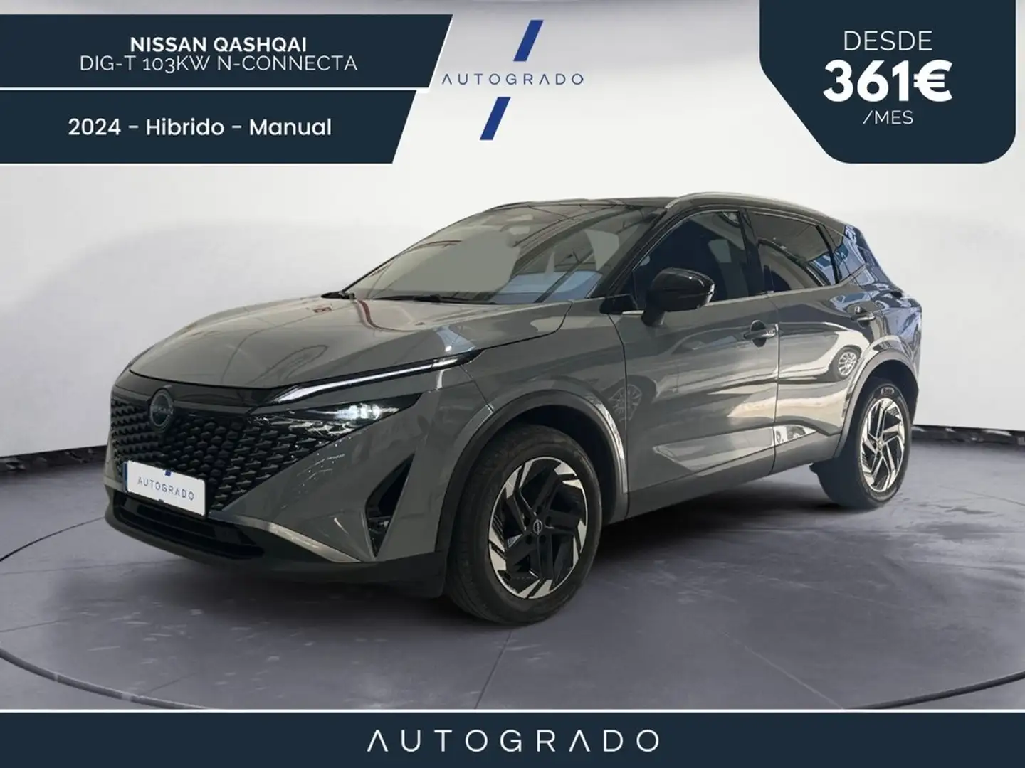 Nissan Qashqai DIG-T 103kW N-Connecta Grau - 1