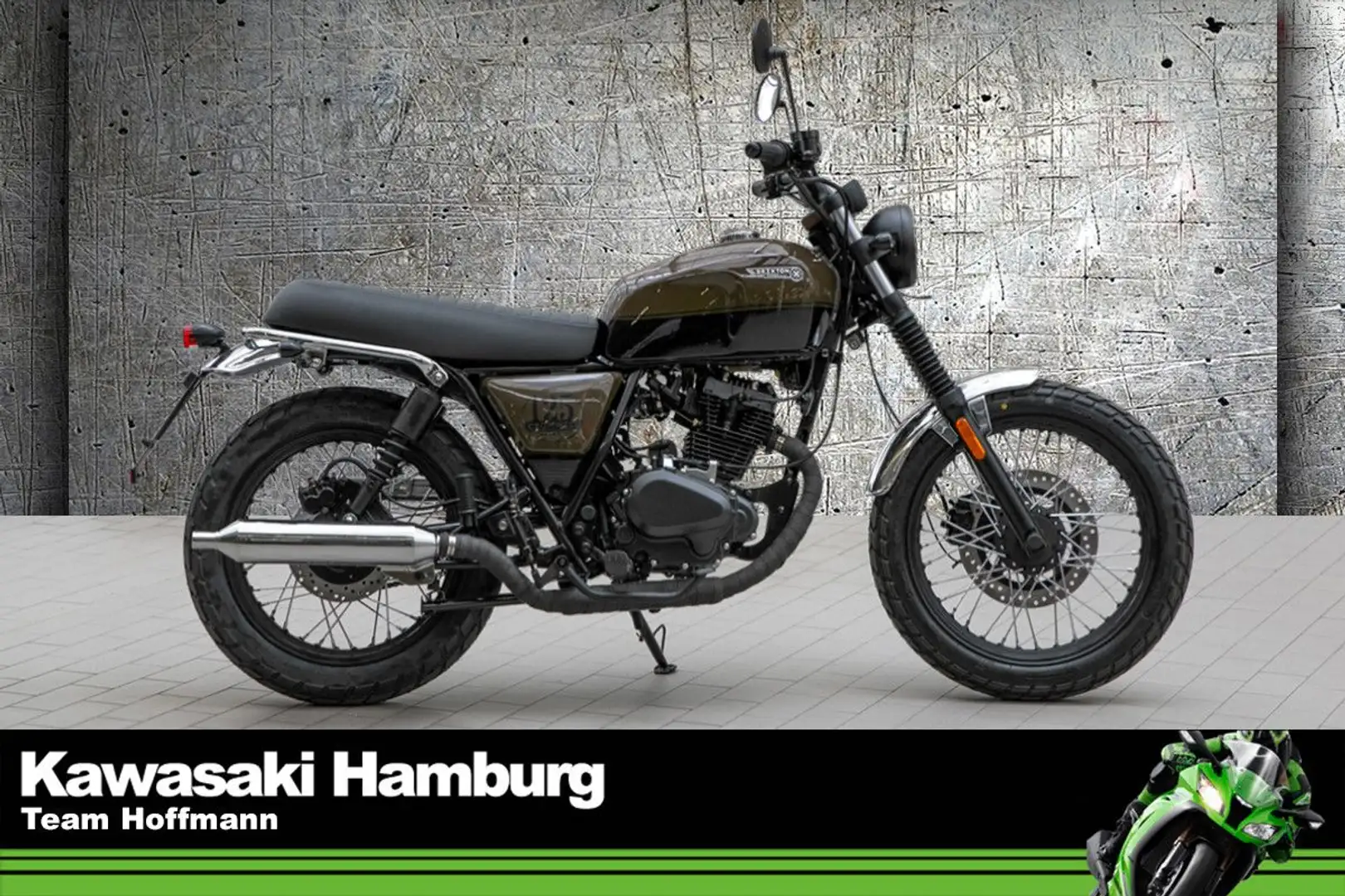 Brixton Cromwell 125 ABS,4 JAHRE WERKSGARANTIE Коричневий - 1