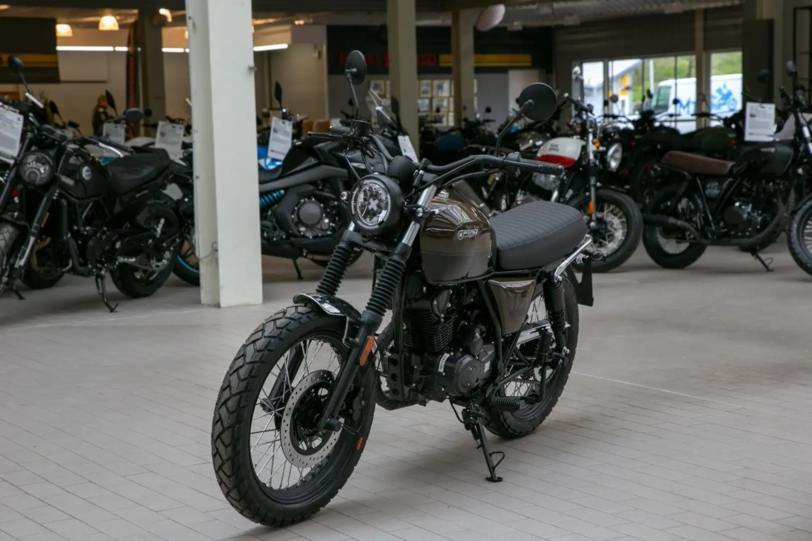 Brixton Cromwell 125 ABS,4 JAHRE WERKSGARANTIE Коричневий - 2