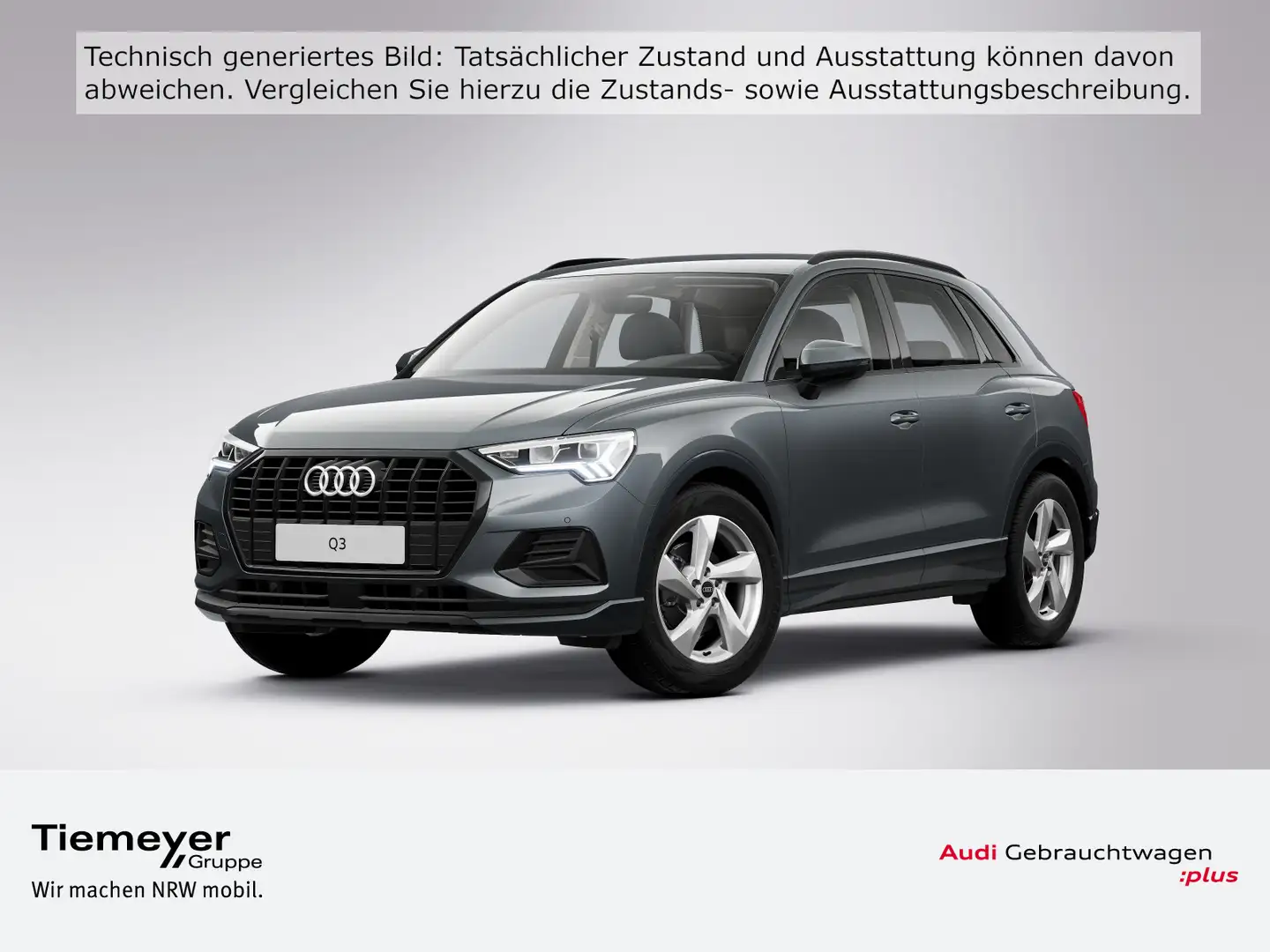 Audi Q3 35 TDI ADVANCED AHK LED KAMER NAVI+ Grigio - 1