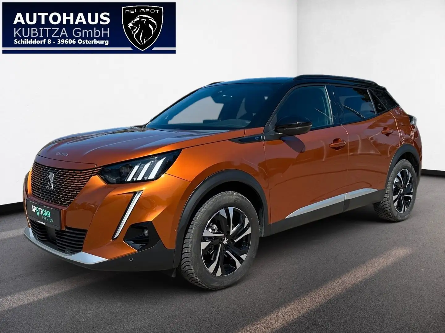 Peugeot 2008 e-2008 GT *FullLED*Navi*Kamera*SHZ Orange - 1