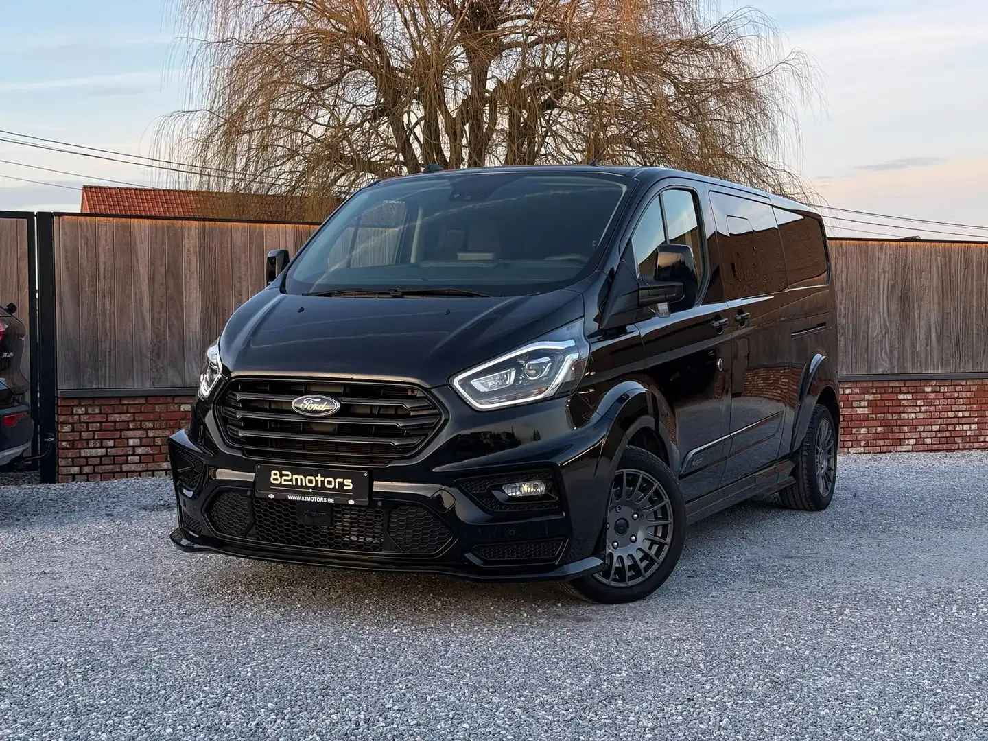 Ford Transit Custom MS-RT/10-2023/L2/24000km/camera/carplay/acc/5-zit Noir - 1